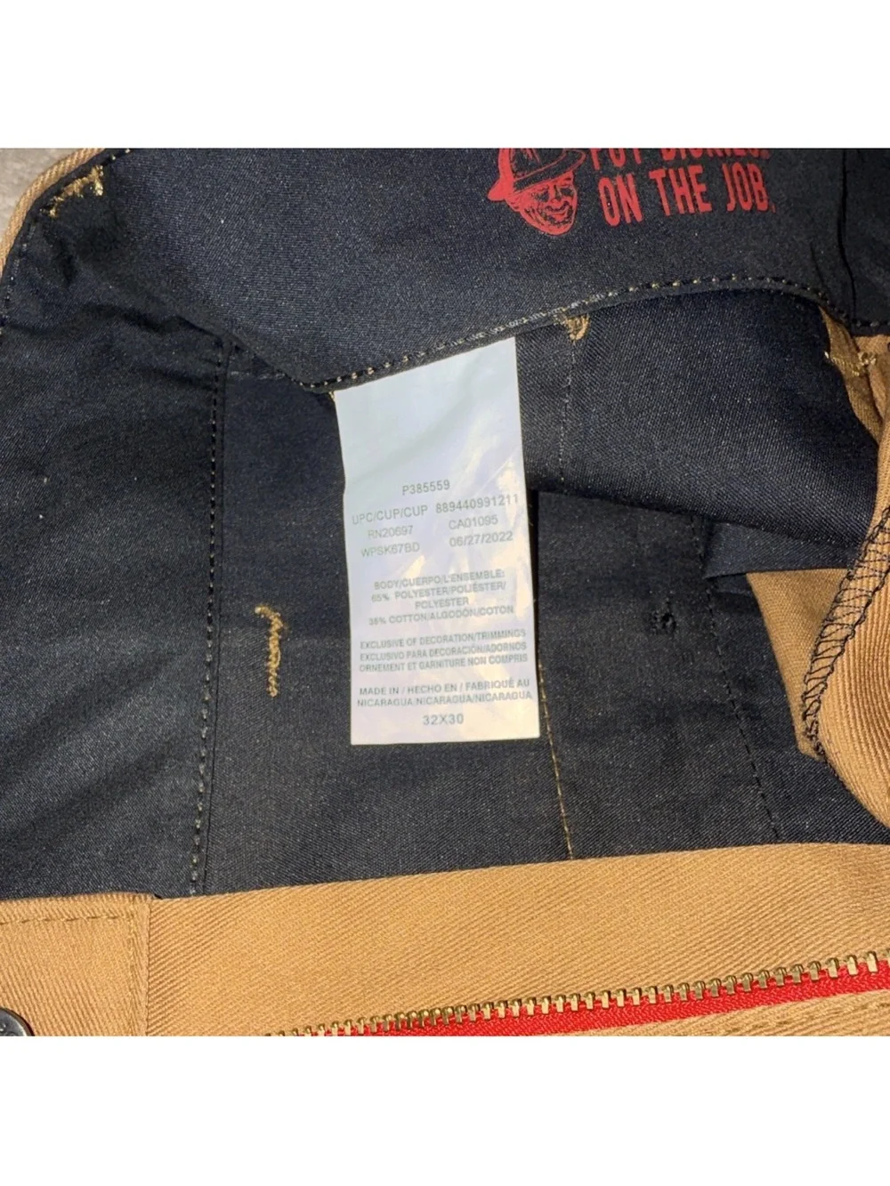 Dickies durable straight